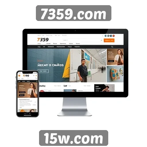 Desempenho do site 7359.com em dispositivos móveis